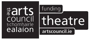 Arts council funding logo.